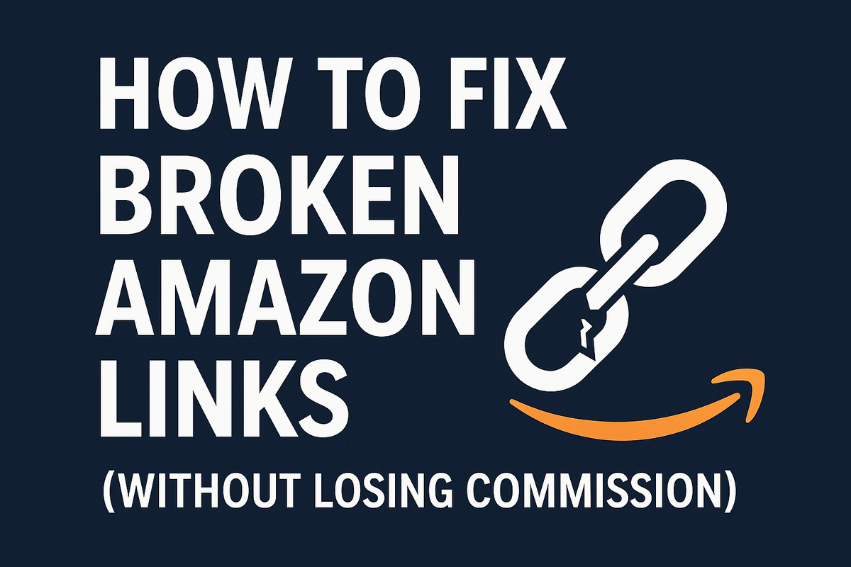 How to Fix Broken Amazon Links (Without Losing Commission)