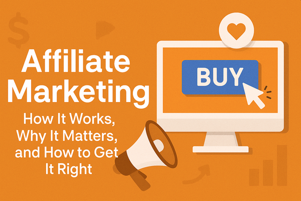 Affiliate Marketing: How It Works, Why It Matters, and How to Get It Right